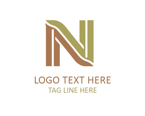 Brand Identity Letter N for Professional Branding