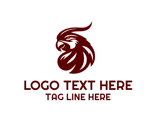 Brand Identity Parrot Logo