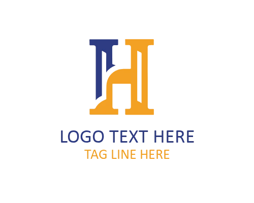 Brandmark Letter H Logo for Corporate Identity