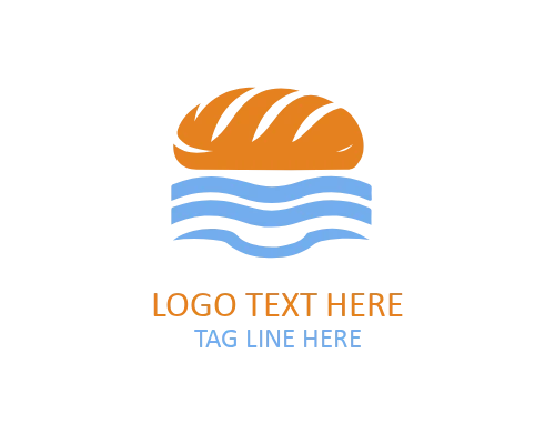 Bread Bakery Line Logo