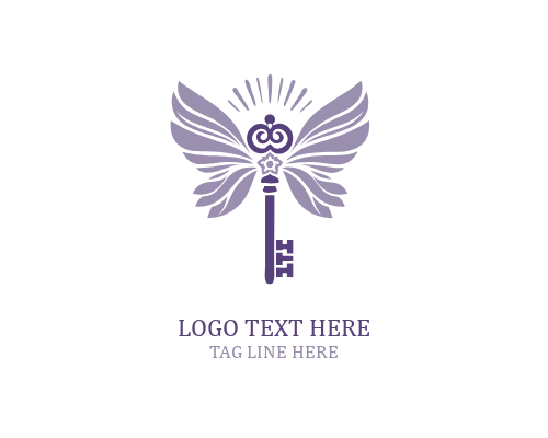 Bright Horizon Wings Key Logo