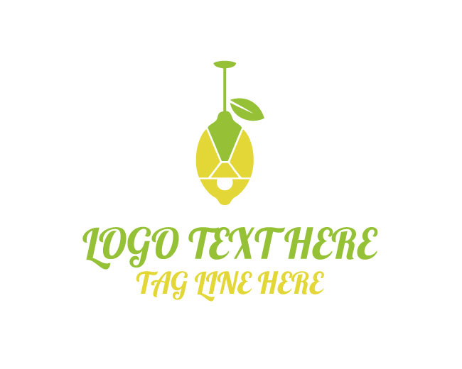 Bright Lemon Idea Logo