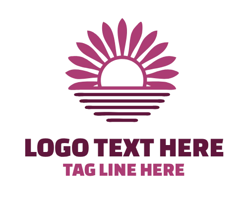 Bright Sunflower Logo