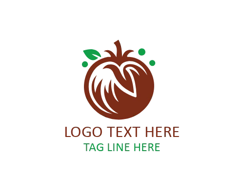 Brown Tomato Logo Food Brands