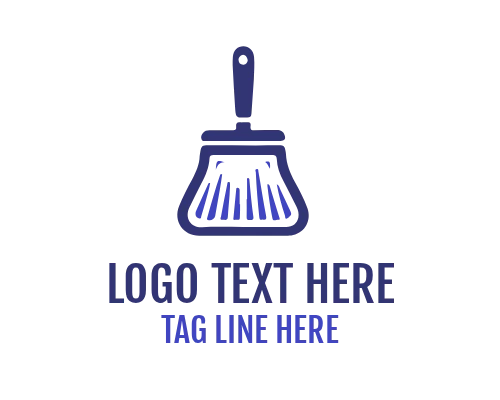 Bubble Cleaning  brush Service Logo