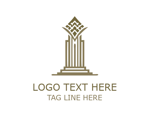 Building Shape Real Estate Logo for Modern Property Branding