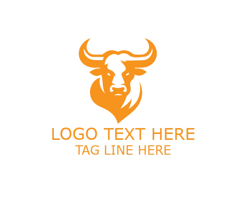 Bull Shield Logo for Strong and Protective Branding