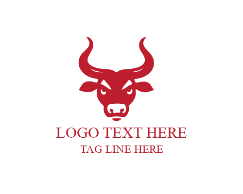 Bull Warrior Logo for Sports and Mascot Branding