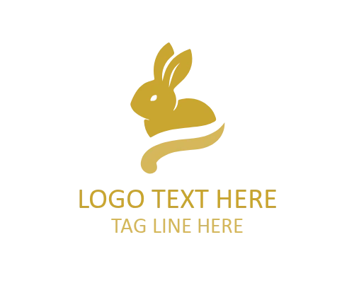 Bunny golden Logo