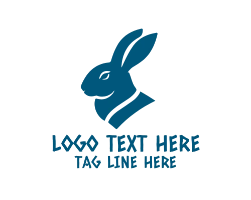 Bunny Mascot Character Logo