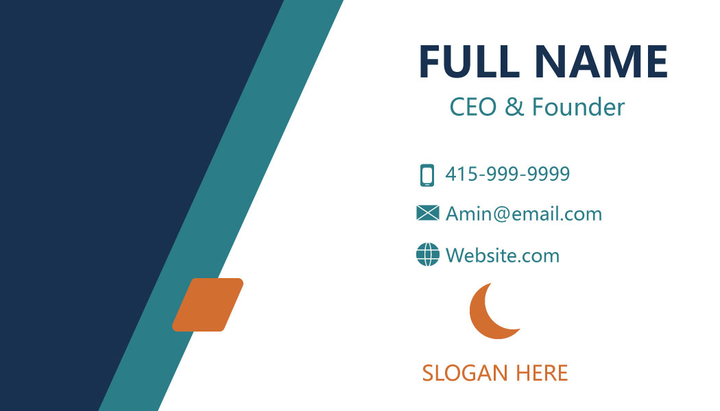 Business Card for Real Estate