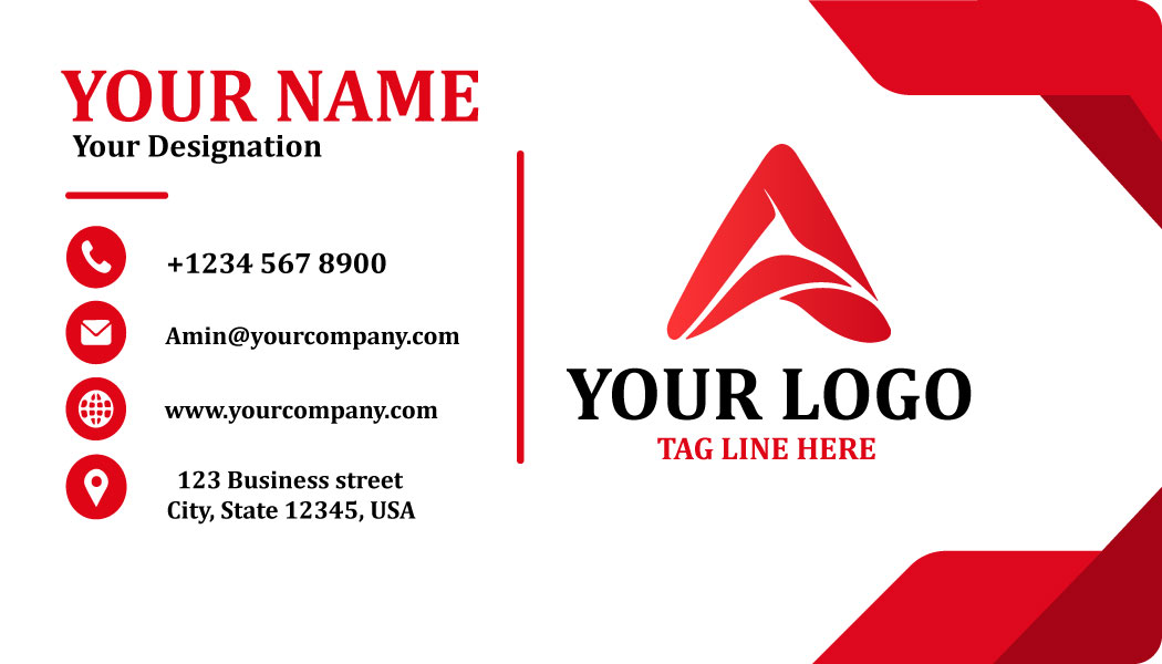 Modern Property Agent Business Card