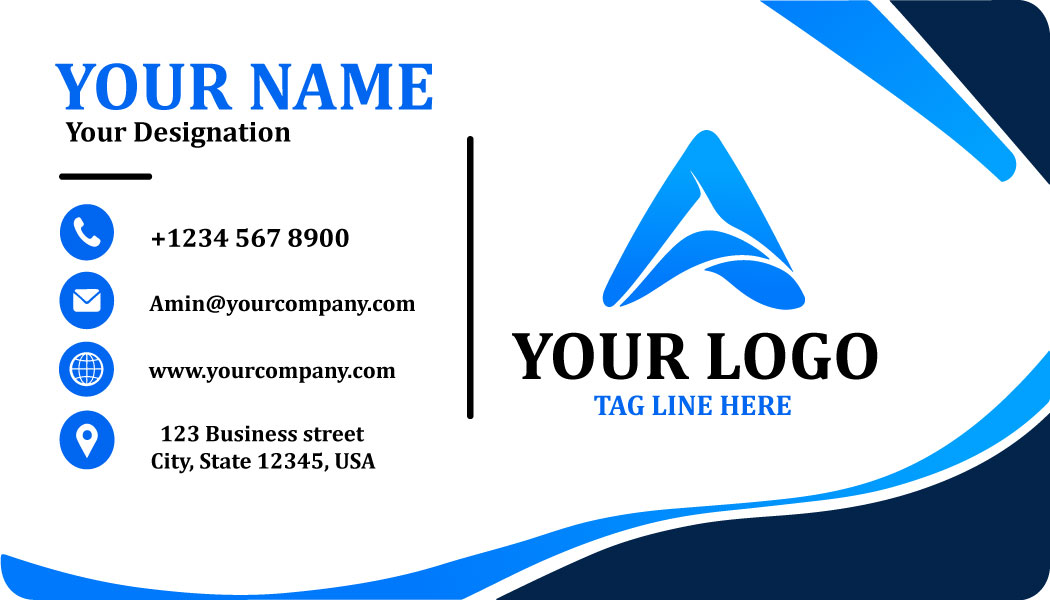 Real Estate Agent Business Card