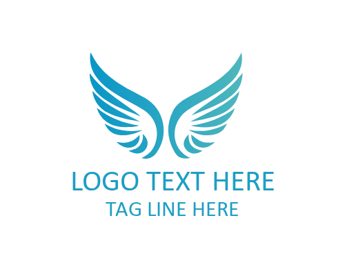 Business Growth Wings Logo
