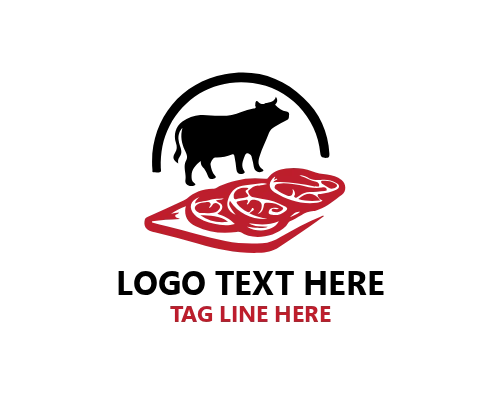 Butcher Cleaver Logo for Meat Shops and Professional Butchery Branding
