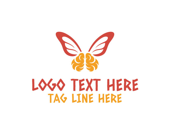 Butterfly Brain Connection Logo