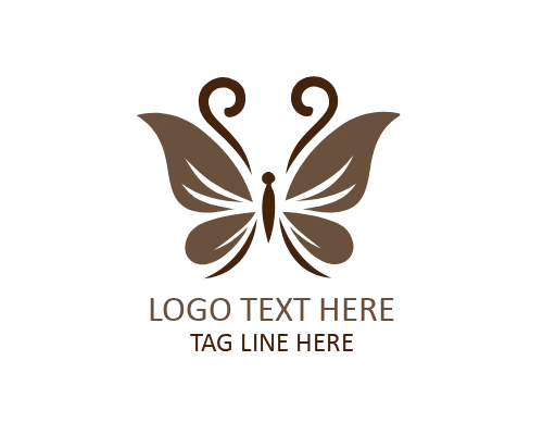 Butterfly Lotus Spiritual Logo