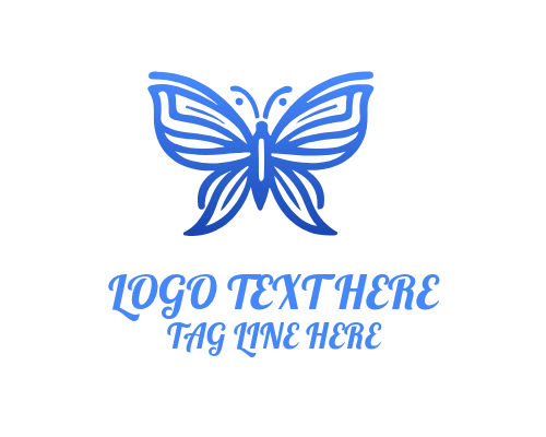 Butterfly Vector Logo