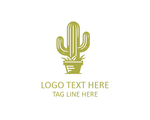 Cactus Desert Line Logo