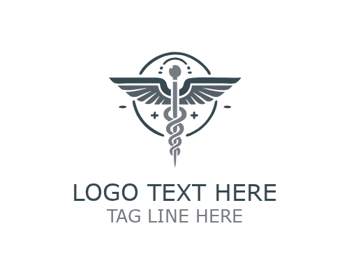 caduceus medical vision logo