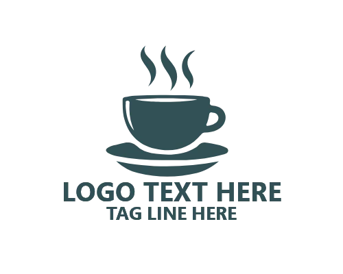 Café Icon Coffee Cup Logo