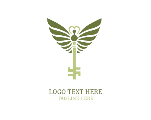  Calm Ascent Wings Key Logo