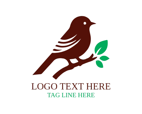 Calm Balance Bird Logo