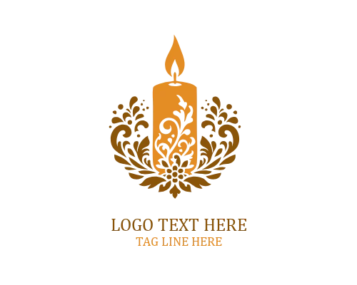 Calm Glow Candle Logo