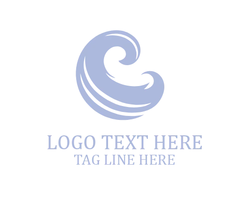 Calm Sea Wave Logo