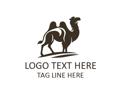 Camel Desert Dunes Logo