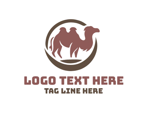  Camel Desert Expedition Line Logo