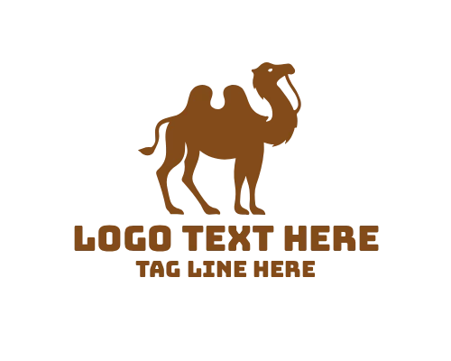 Camel Desert Nomad Logo