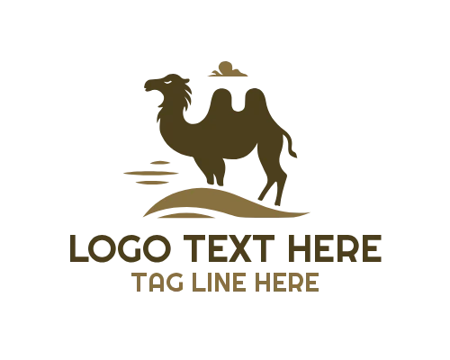 Camel Desert Path Logo