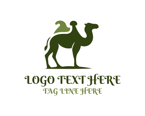 Camel Desert Trail Line Logo