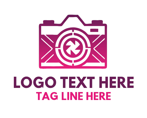 Camera Lens Logo