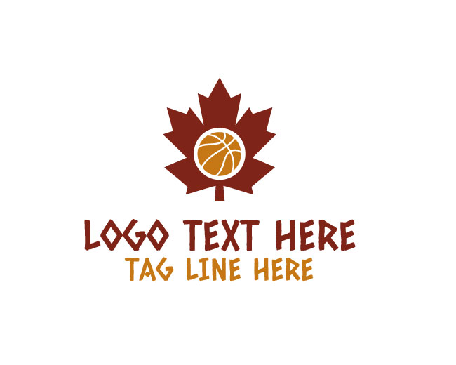 Canadian Basketball North Logo logo template preview