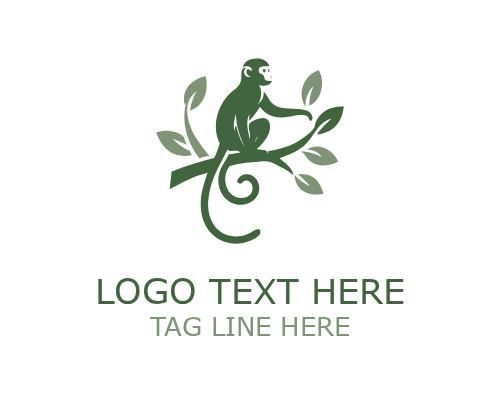 CanopyHop Leaf Monkey Logo