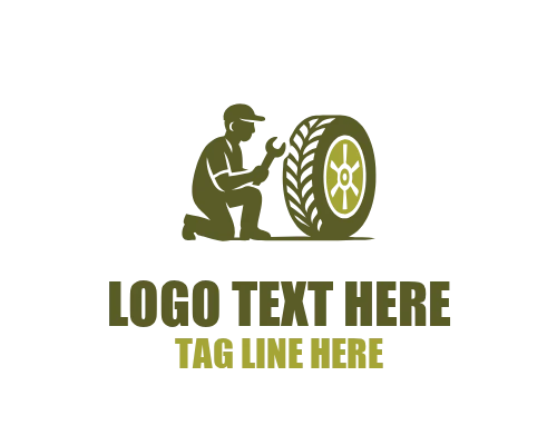 Car Lift Repair Logo