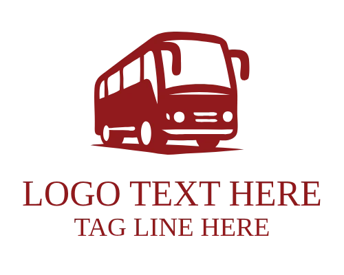  Cargo  Passenger Transport Bus Logo