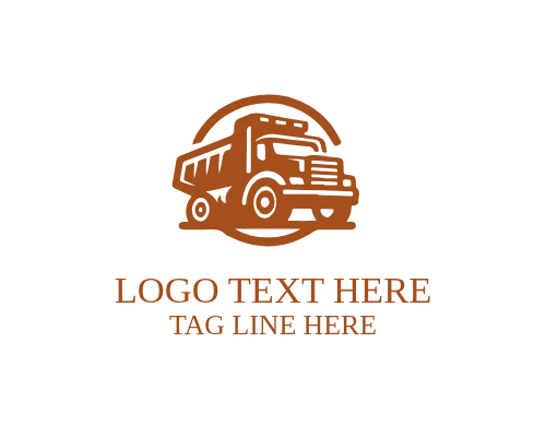 Cargo Truck Outline Icon