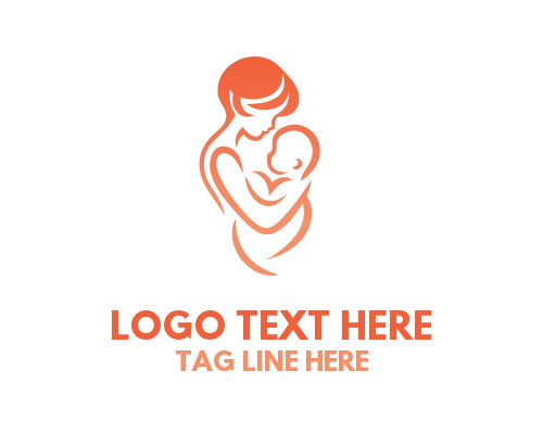 Caring Touch Mom And Baby Logo