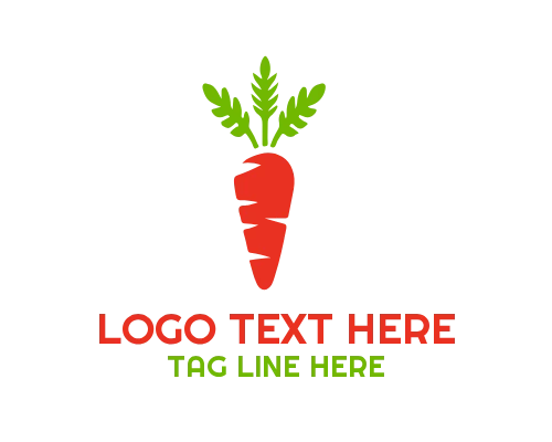 Carrot Logo for Plant Based Brands