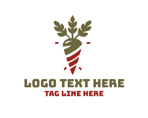  Carrot Outline Vegetable Icon Logo