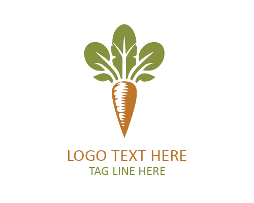 Carrot Vegetable Logo