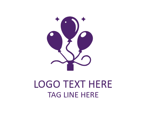 Celebration Balloon Circle Logo