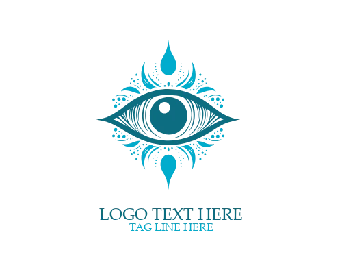 Celestial Boho Eye Logo