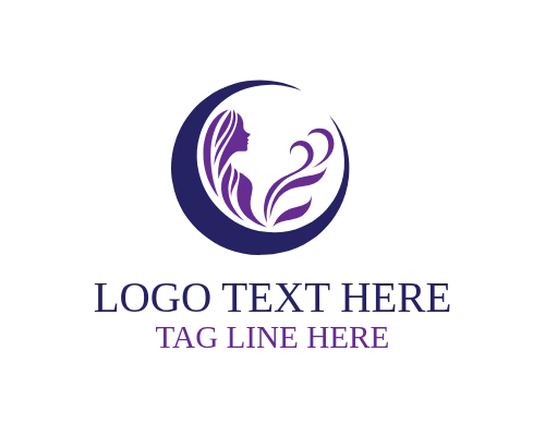 Celestial Female Outline Logo