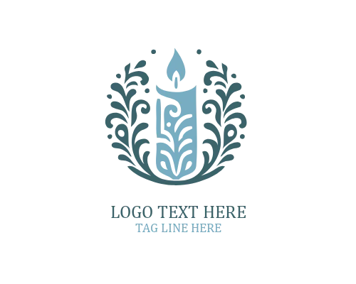  Chakra Glow Candle Logo