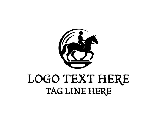 Champion Horse Riding Logo