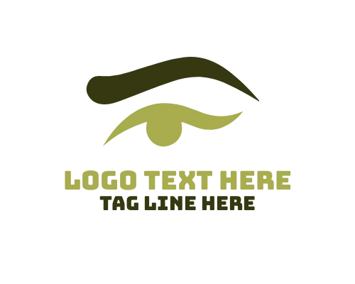 Charming Curve Eyebrow Logo